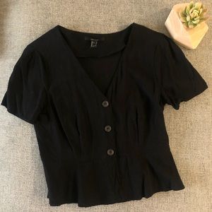 Forever 21 Cropped Blouse
